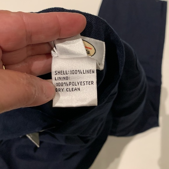 BNWT Lined Irish Linen Dress Pants by Talbots - Picture 10 of 10